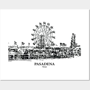 Pasadena - Texas Posters and Art